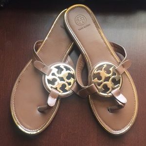 “Tory Burch” Tan Sandals Size 11 NEW!!